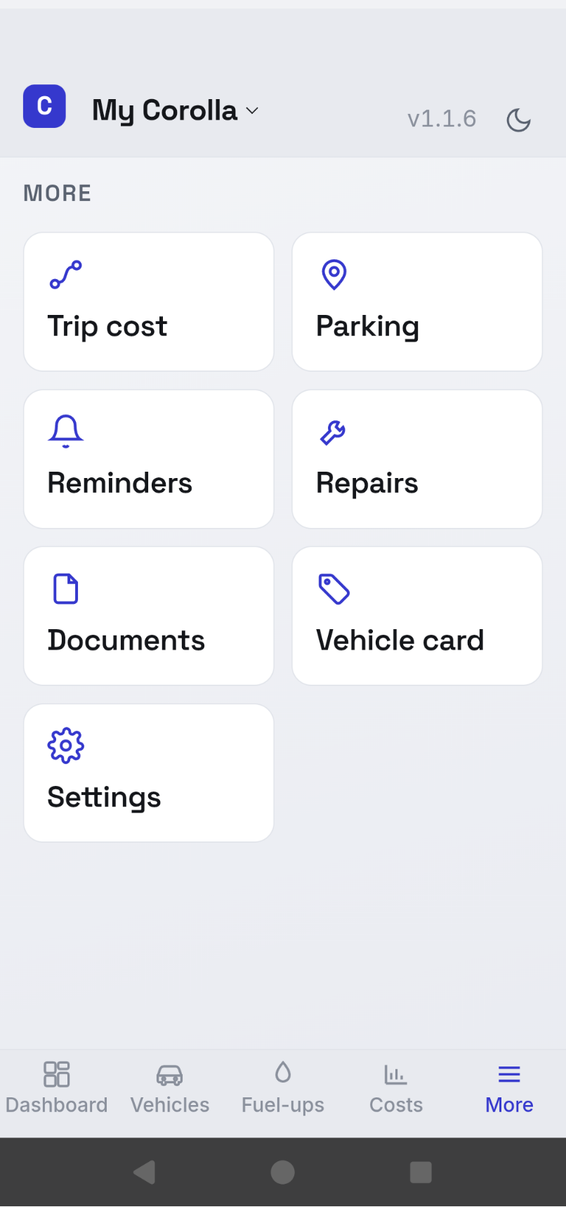 Więcej: parking, przypomnienia, naprawy, dokumenty